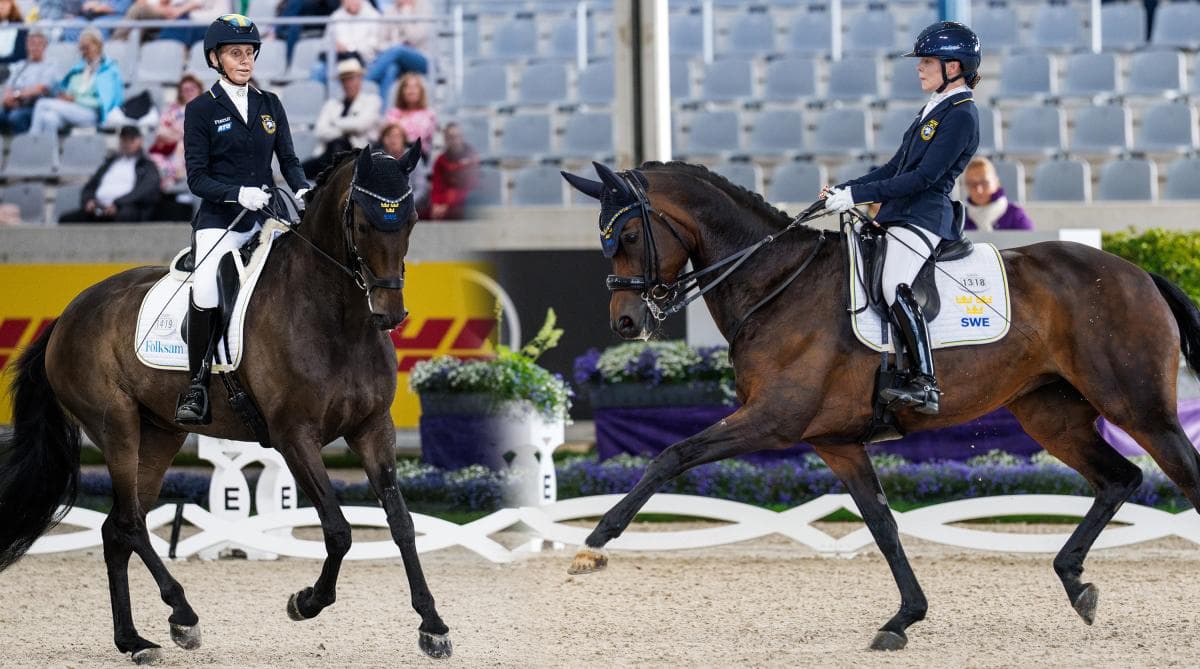 Pam och Lotta avslutade VM med fina besked