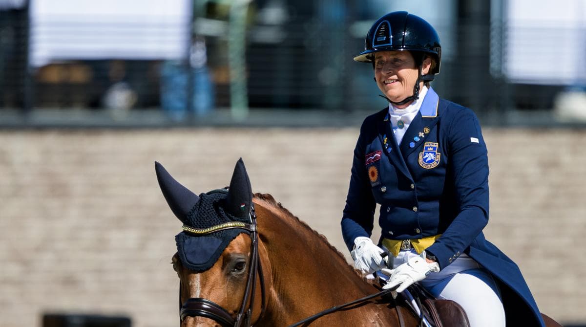 Tinne Vilhelmson Silfvén får utmärkelsen Årets dressyrtränare