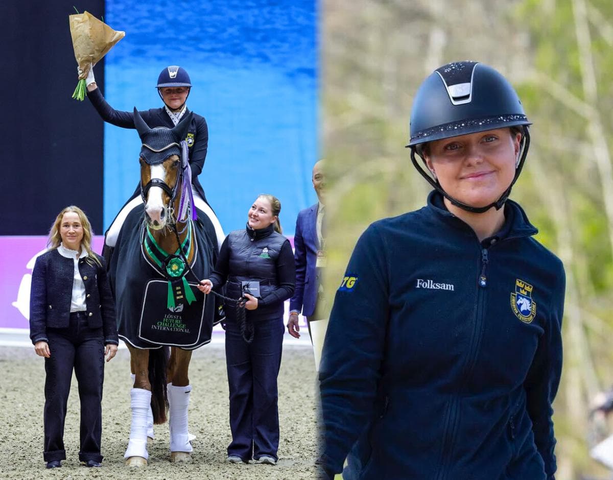 Maja Hermansson tvåa i Herning efter tidiga klivet till U25: “Enkelt med Diva"