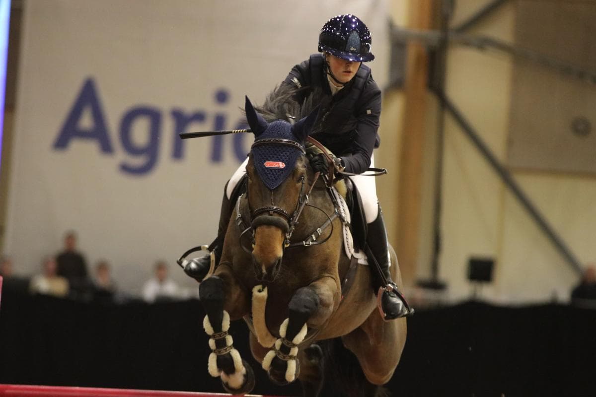 Först Falsterbo, sedan SM – nu vinner Lilly Smith ungdoms-GP