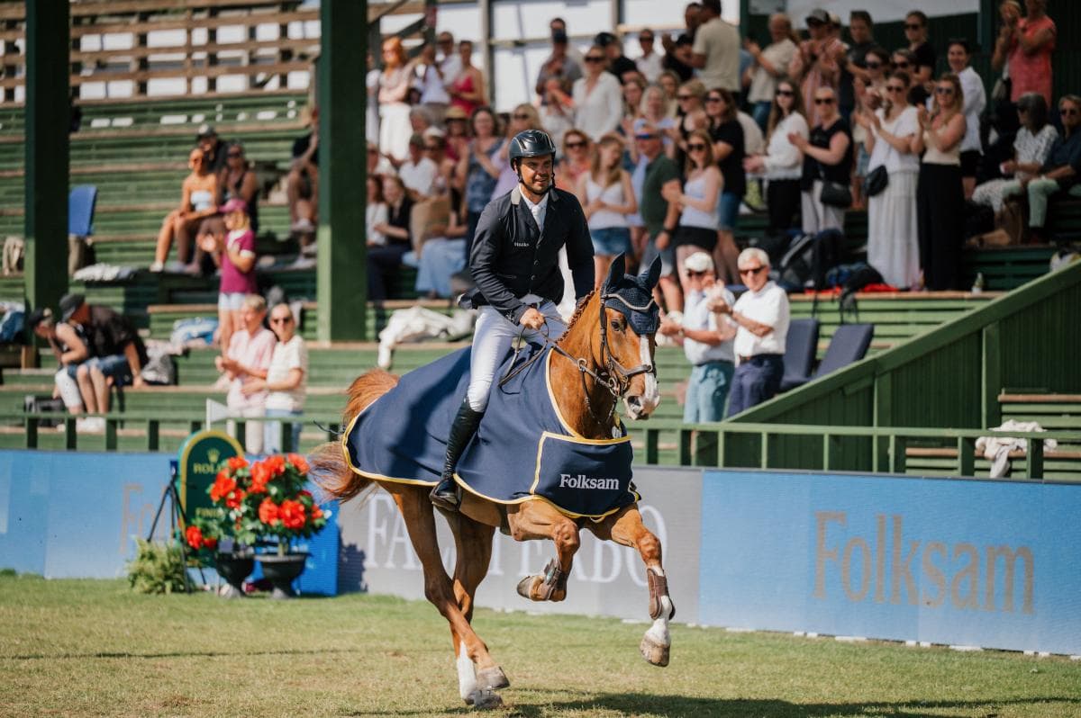Robin Ingvarsson vann sexårsfinalen: ”En häst för de stora klasserna”