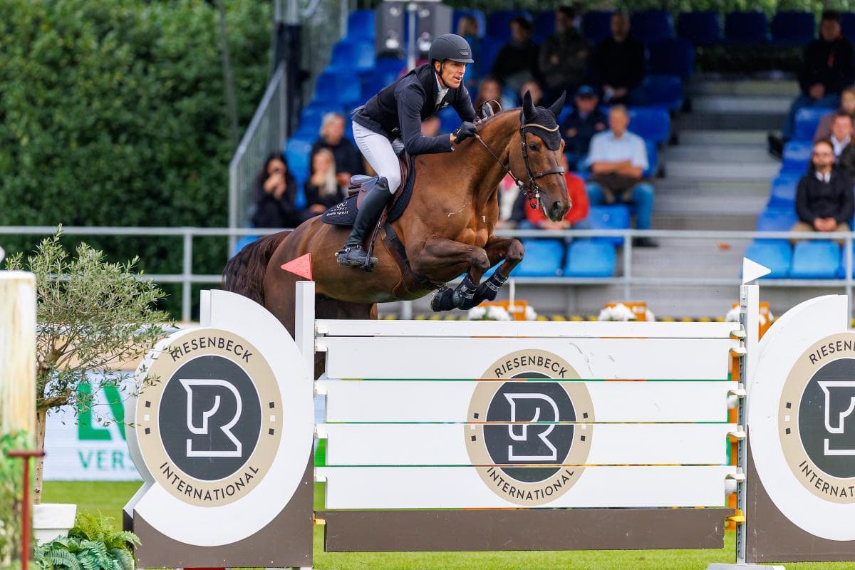 Henrik von Eckermann tvåa med laget i GCL