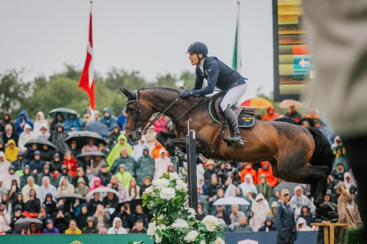 Henrik von Eckermann femma i GCT Grand Prix – VM-hoppet höll för pressen