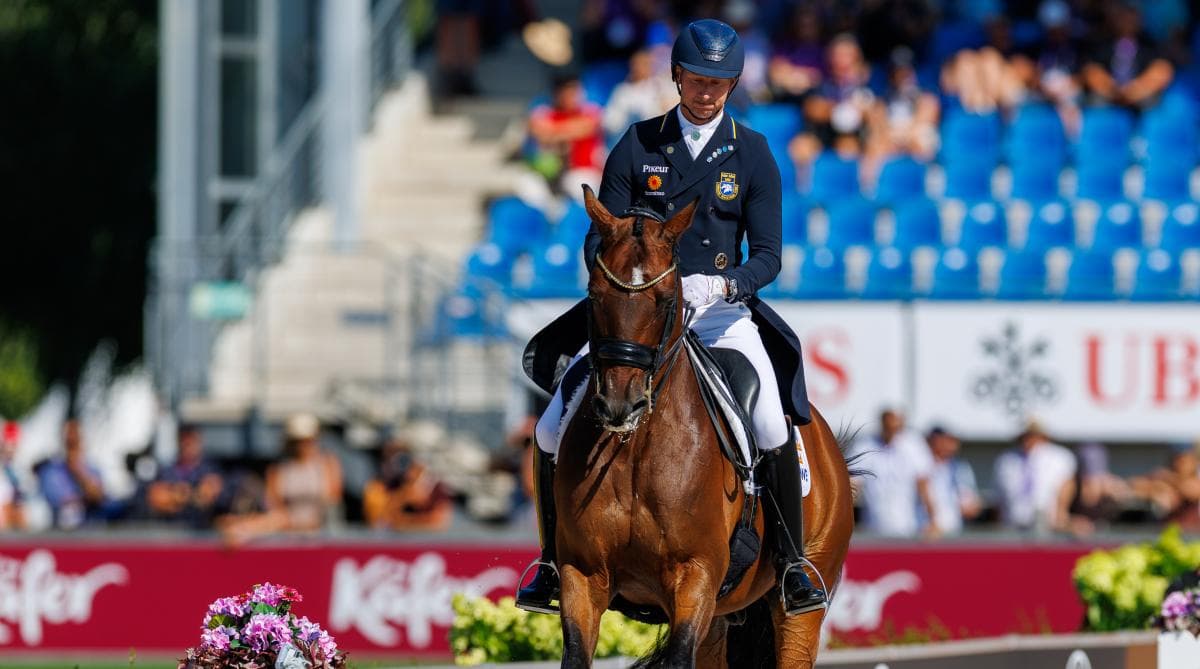 Patrik Kittel: ”Det absolut första jag tänkte på var om hästen är okej”