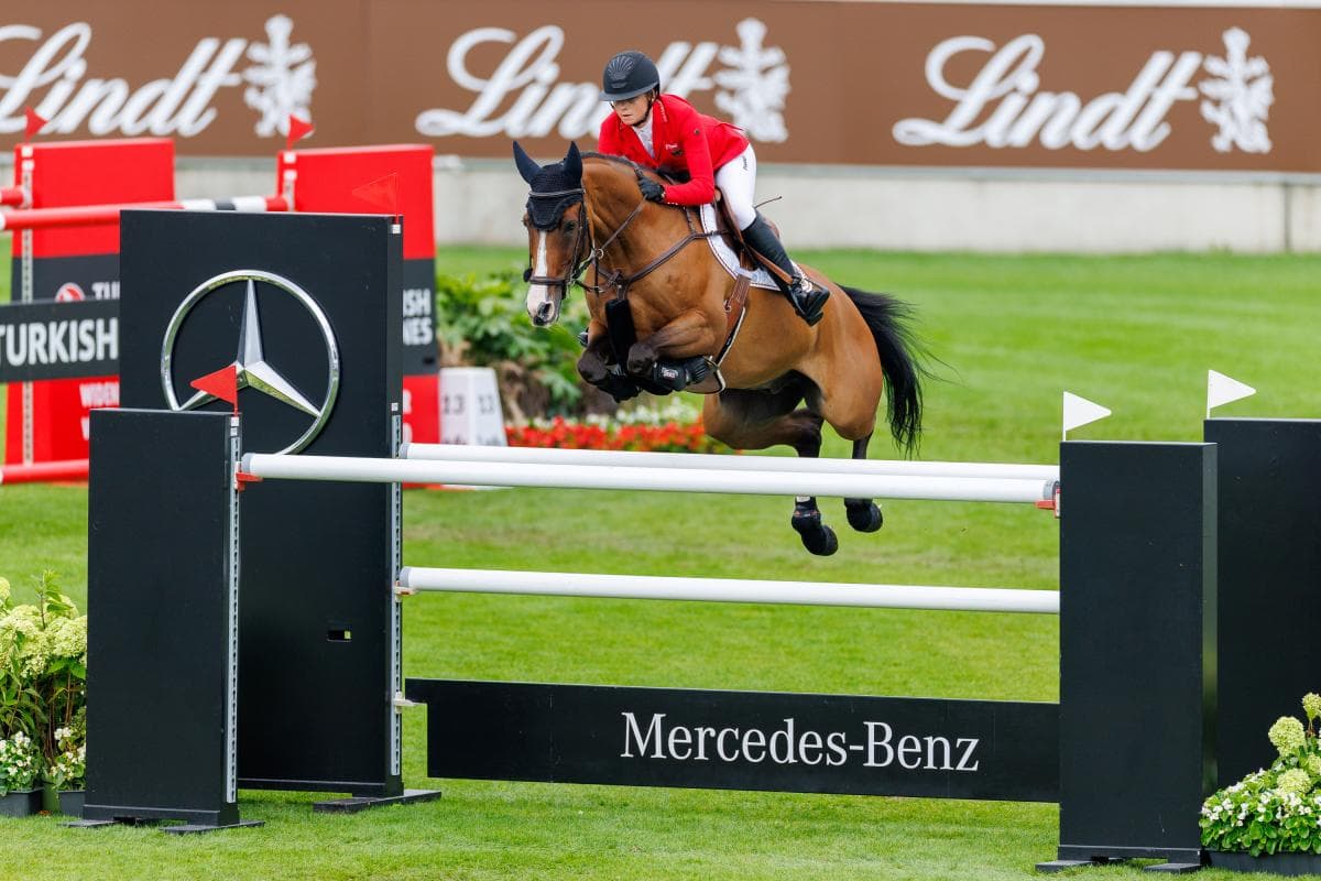 Sophie Hinners efter topprundan: ”Han hoppade helt fantastiskt”