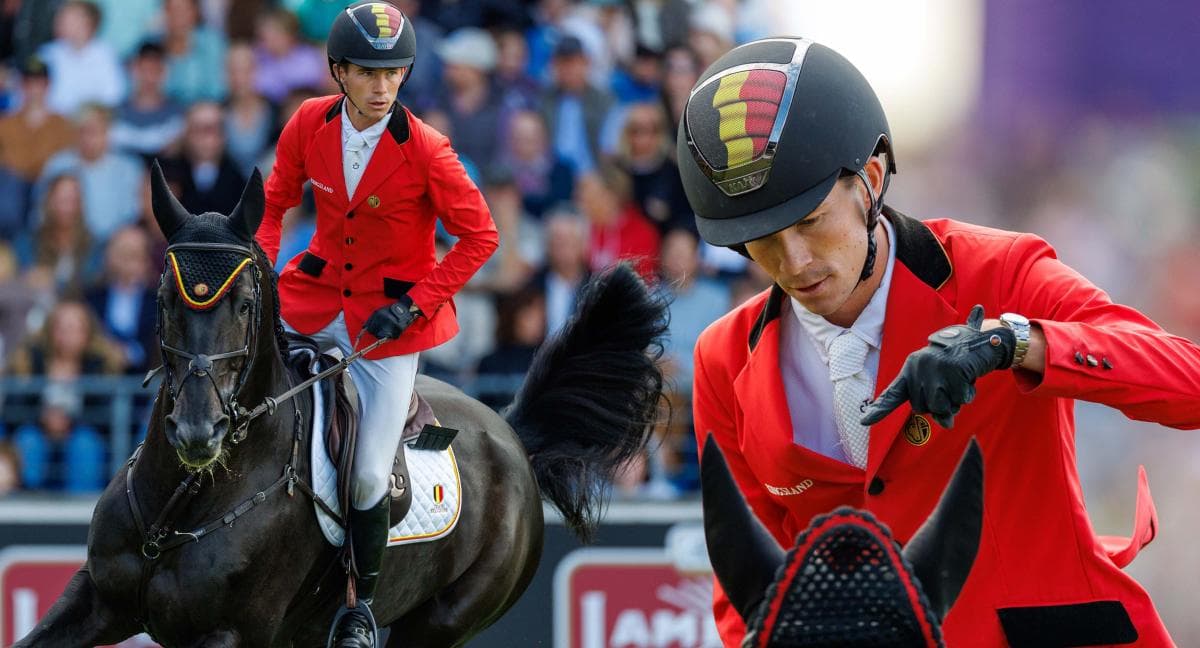 Thibeau Spits tog VM-silver med hingsten han ridit sedan treårsåldern