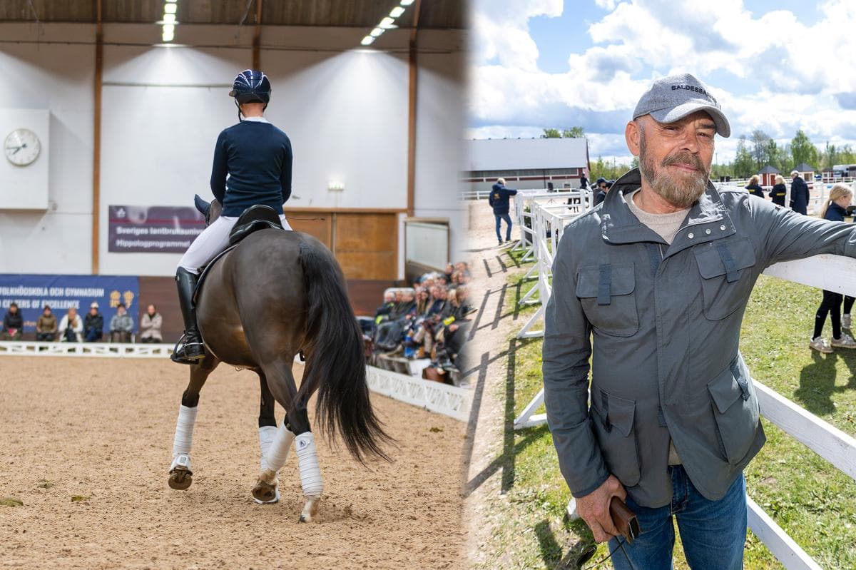 Pether Markne håller clinic på Bollerup