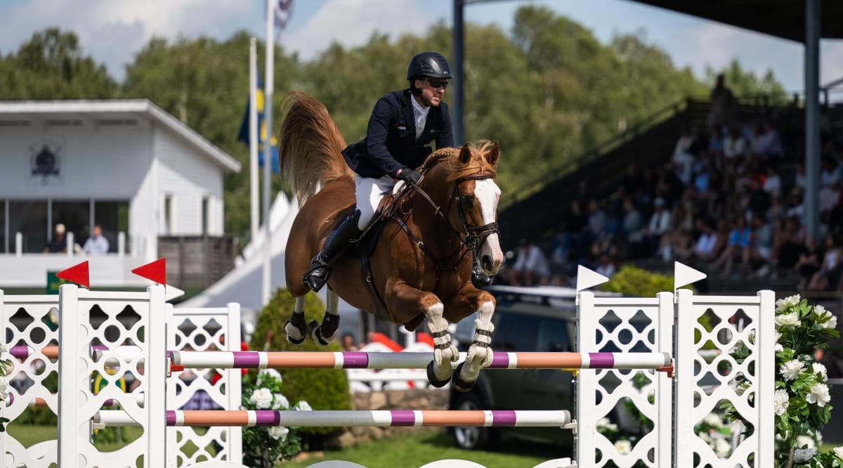 Sverige föll på målsnöret på Spruce Meadows