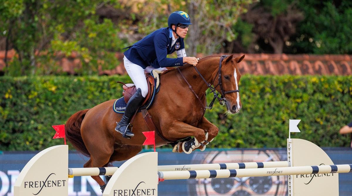 Henrik von Eckermann och King Edward tredjeplacerade i GP i St. Tropez