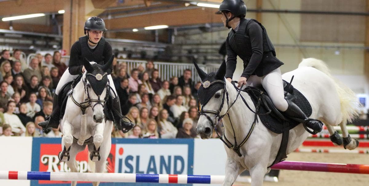 Lea, 14, vann i Jönköpingsdebuten: ”Bara ha kul”